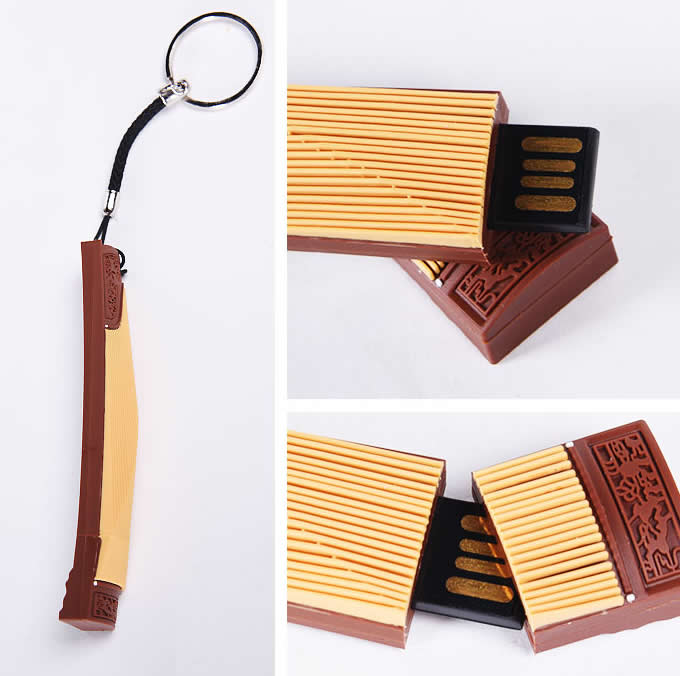   Zither Style Usb Flash Drive 